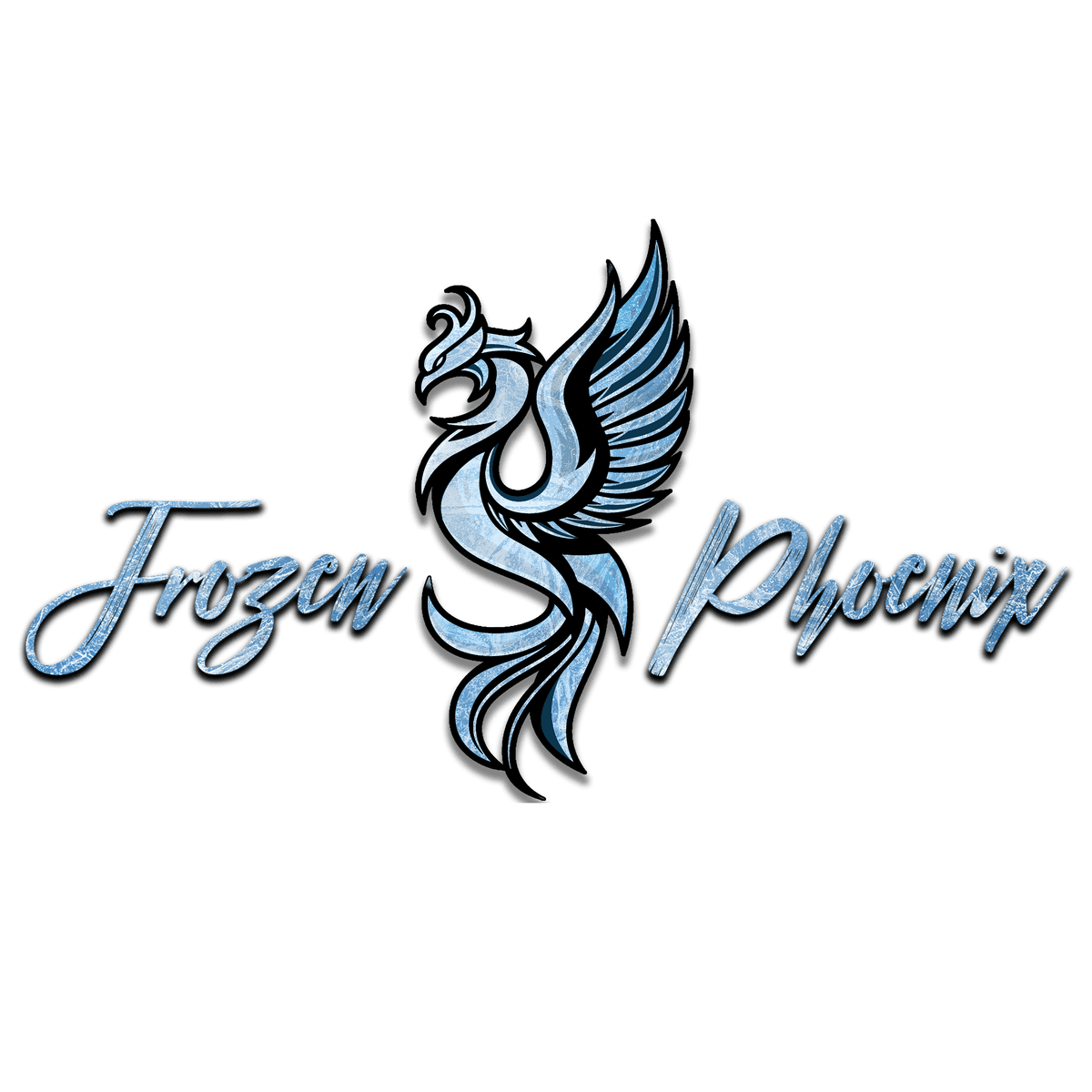 Frozen Phoenix blue phoenix emblem